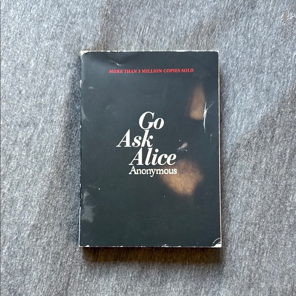 Go Ask Alice Book